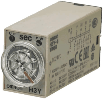 Timer OMRON H3Y (cắm đế, cỡ rơ le MY) - OMRON