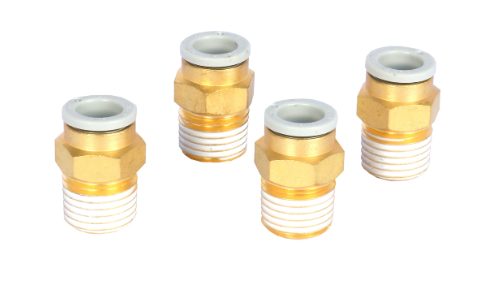 Đầu nối nhanh SMC KQ2H - kiểu thẳng ren ngoài - Vật tư khí nén
